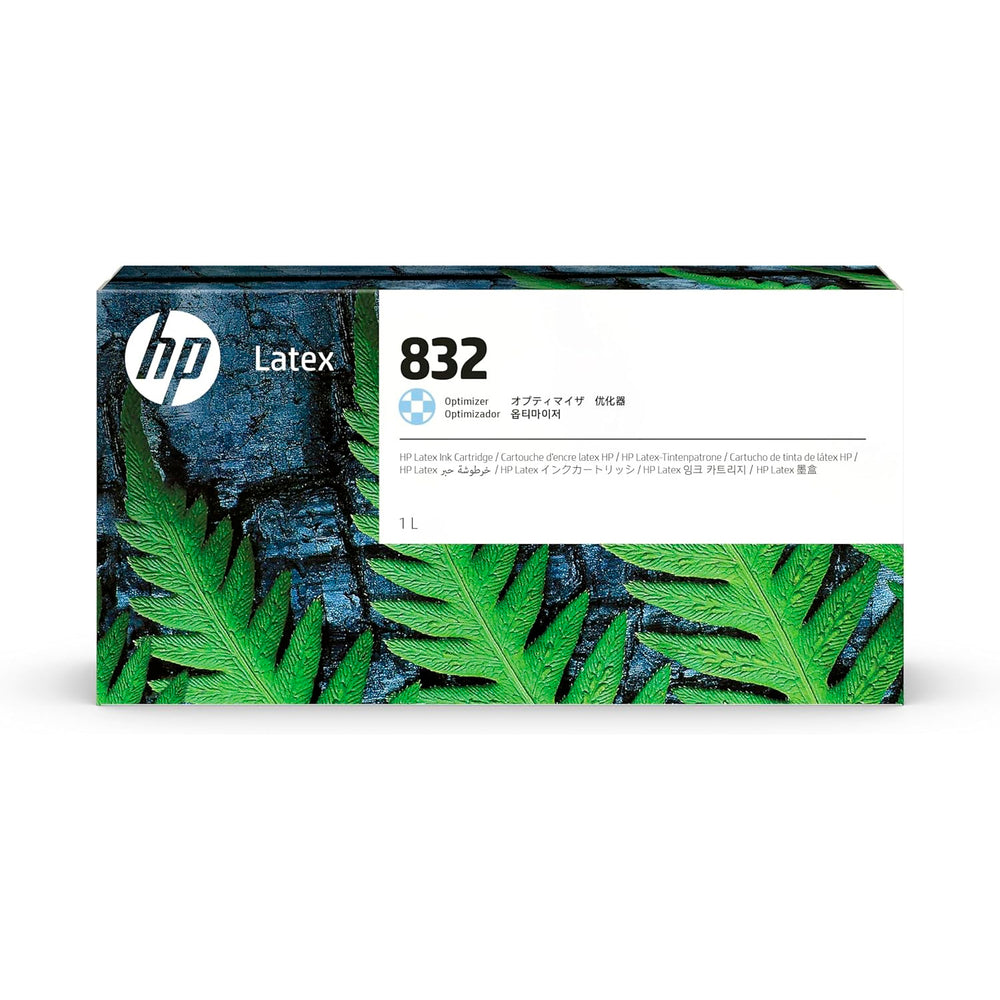 Cartucho de tinta de látex HP 832 optimizador de 1 litro color blanco *Sin emb.*