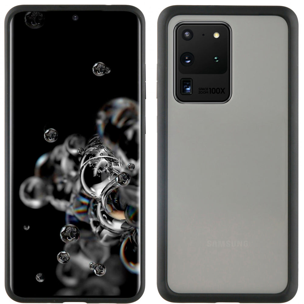 Funda Muvit para Samsung Galaxy S20 Ultra Smoky Edition negra