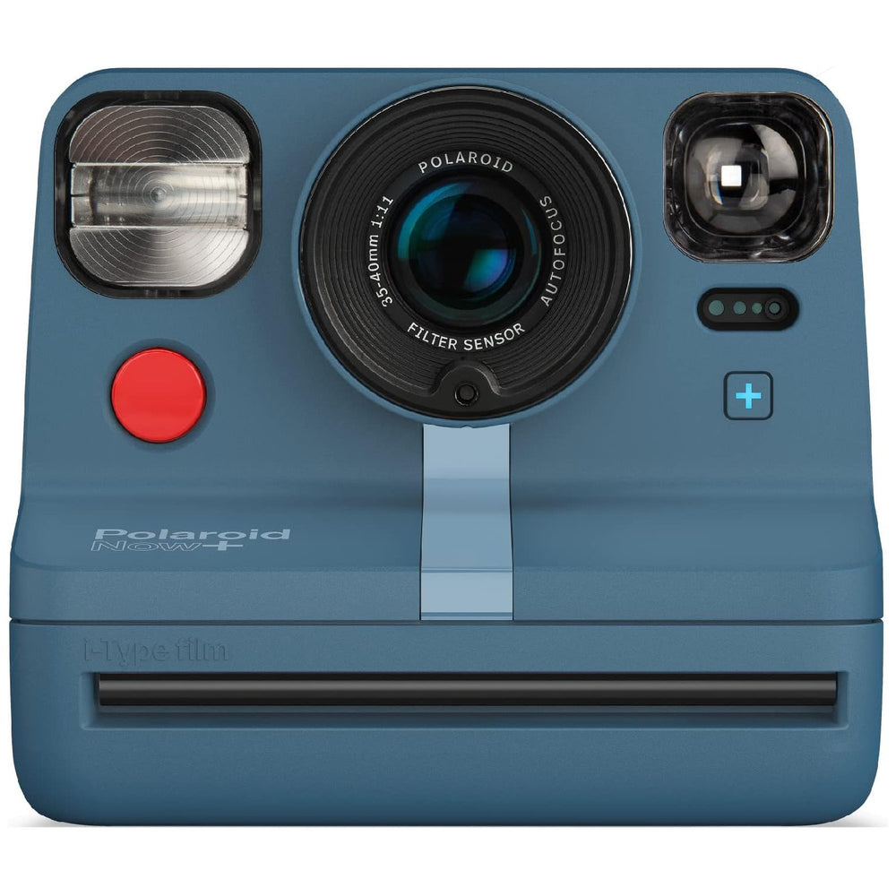 Cámara instantánea Polaroid Now+ i-Type Azul