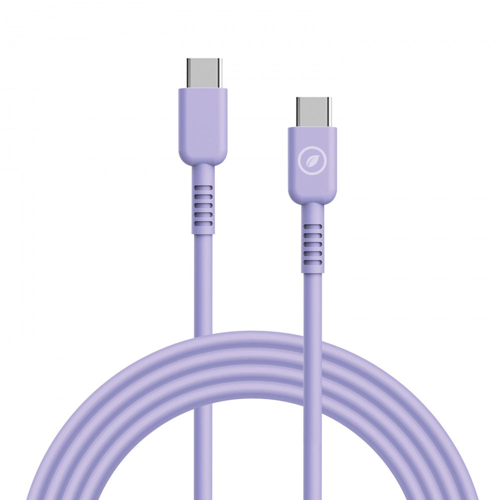 Cable Muvit for Change Tipo C a Tipo C 3A/60W 1.2m lavanda