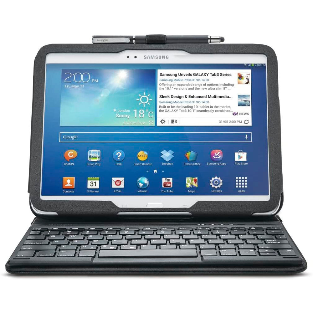 Funda con Teclado Kensington KeyFolio Pro para Samsung Galaxy Tab 3 10.1.