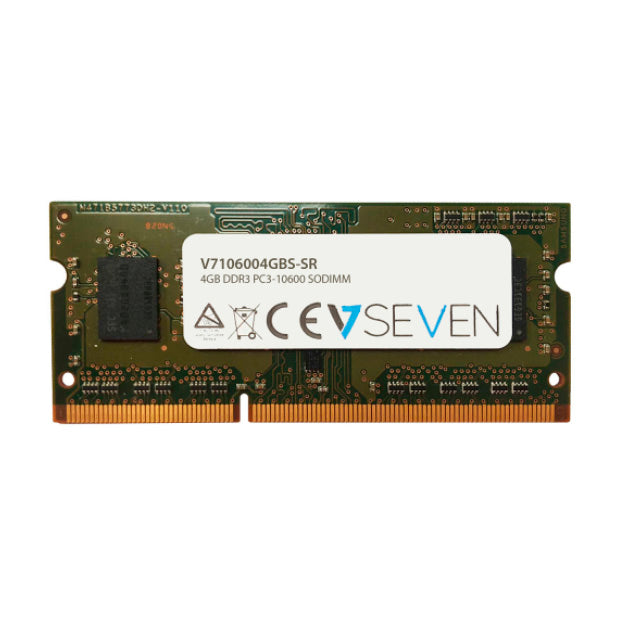 Módulo de memoria V7 V7106004GBS-SR DDR3 PC3-10600 – 1333MHZ 1.5V 4GB