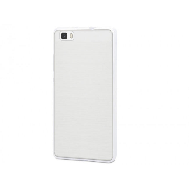 Funda Muvit minigel fina para Huawei P8 Lite transparente.