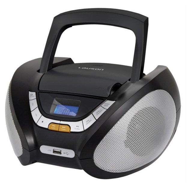Reproductor Lauson CP445 Radio CD/MP3 3W negro