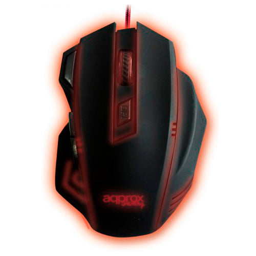 Ratón Gaming Approx SLAYER 2400 DPI Negro