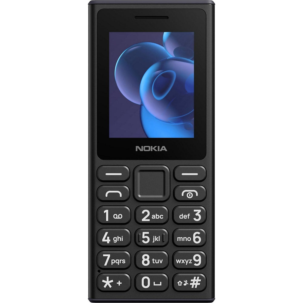 Nokia Móvil Básico Móvil 105 SIM Doble 4MB 2″ 1000mAh IP52 Negro
