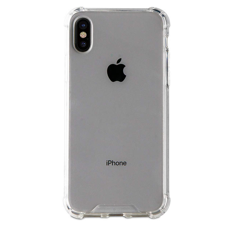 Funda Muvit Pro Cristal Bump Transparente para Apple iPhone X/Xs transparente