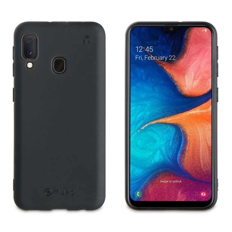 Funda Muvit for Change para Samsung Galaxy A20e recycletek negra
