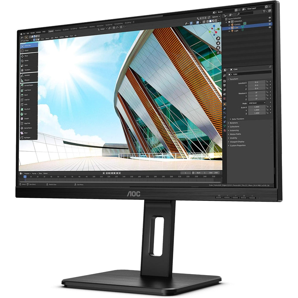 Monitor AOC 24P2Q 23,8″ Full-HD 4 ms 75 Hz Negro