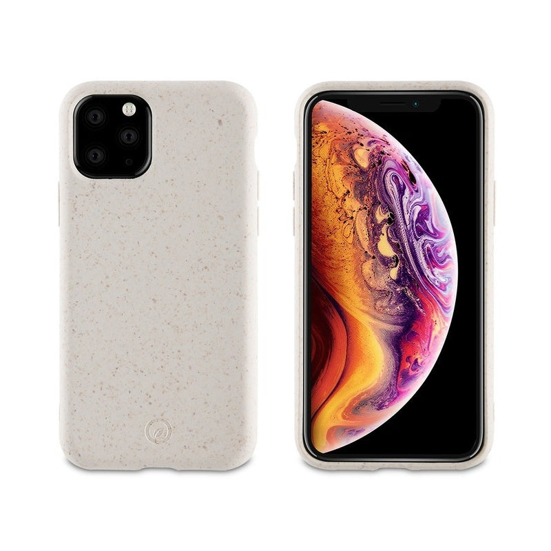 Carcasa Muvit for change Apple iPhone 11 Pro bambootek coton color blanco.