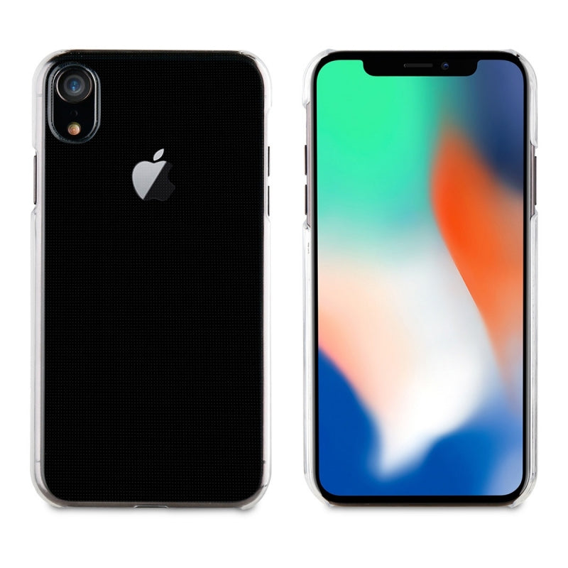 Pack Muvit Apple iPhone XR Carcasa Cristal transparente + protector pantalla.