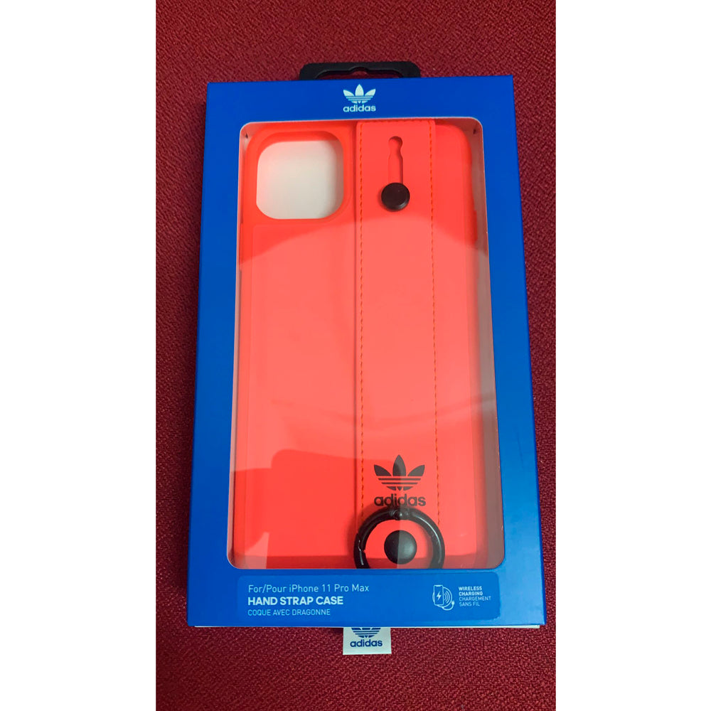 Carcasa Adidas Hand Strap para Apple iPhone 11 Pro Max Rosa *SPECIAL EDITION*.