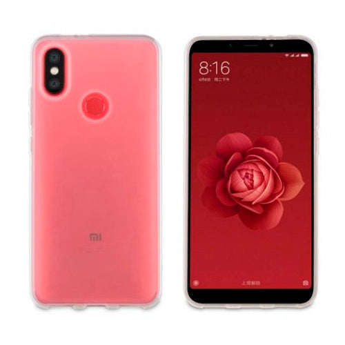 Carcasa Muvit Cristal Soft para Xiaomi MI A2 transparente.