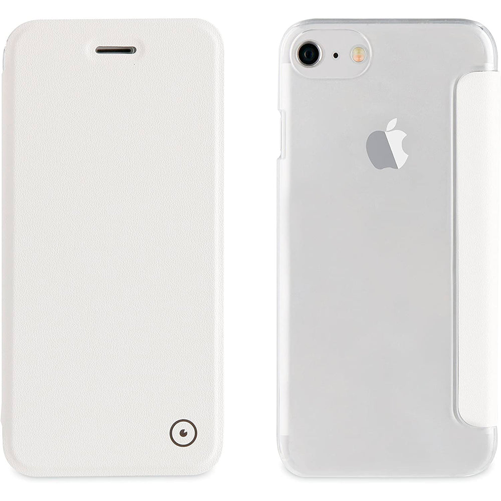Funda de Libro Billetera Cristal Muvit para Apple Iphone 6/6s/7/8 Blanco