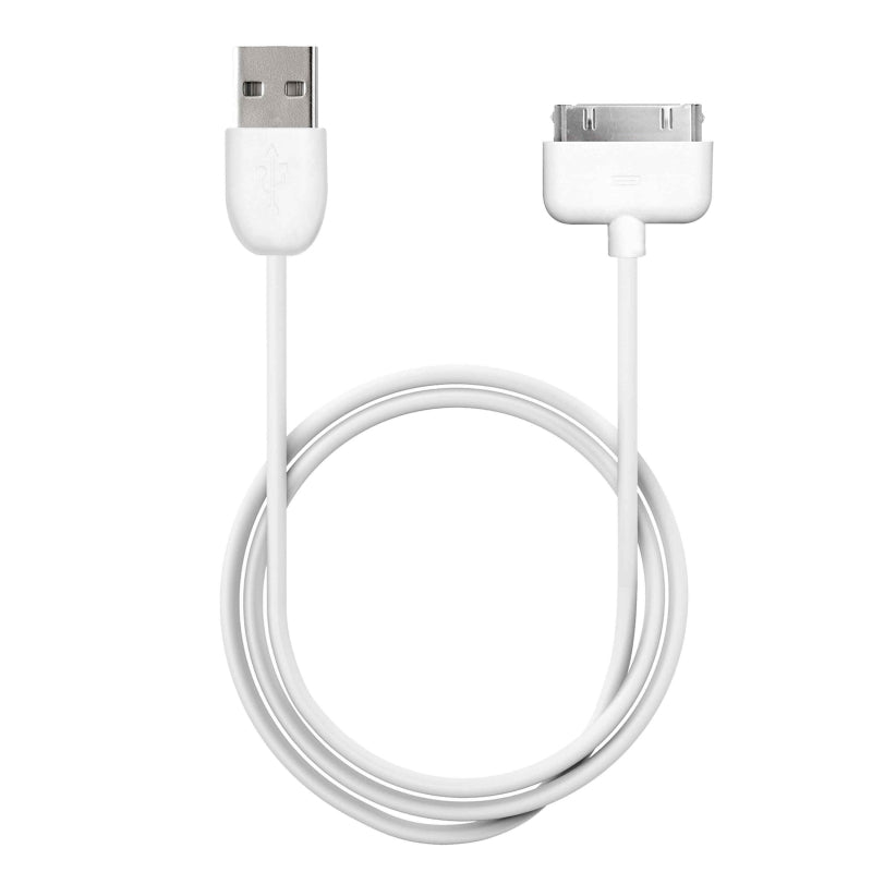 Cable Puro USB – Apple 30 Pin 1m blanco