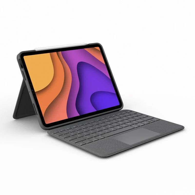 Logitech Folio Touch Funda con Teclado Oxford Grey para iPad Air 4/5 Gen. Usada