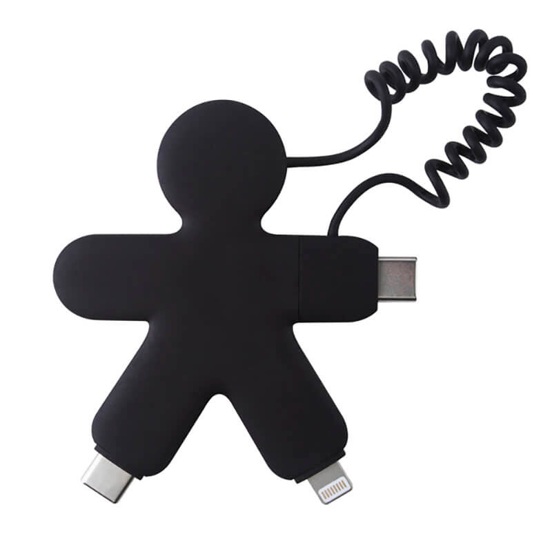 Cable multi cargador USB universal 2 en 1 Xoopar Buddy Cable.