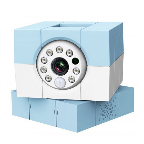 Cámara de vigilancia Amaryllo iBaby Plus HD azul.