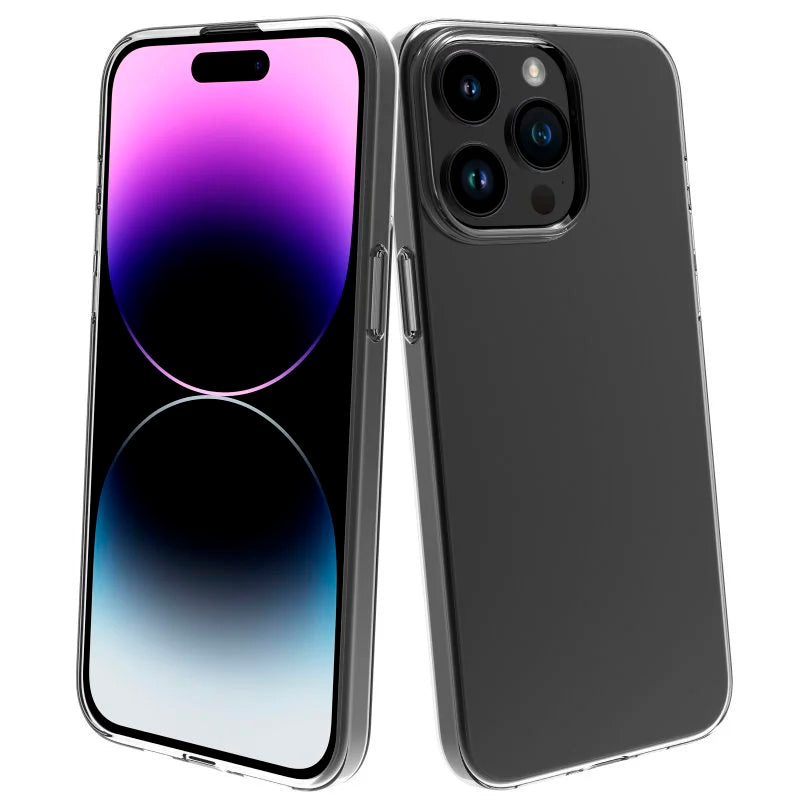 Funda Muvit for Change para Apple iPhone 15 Pro Max recycletek transparente