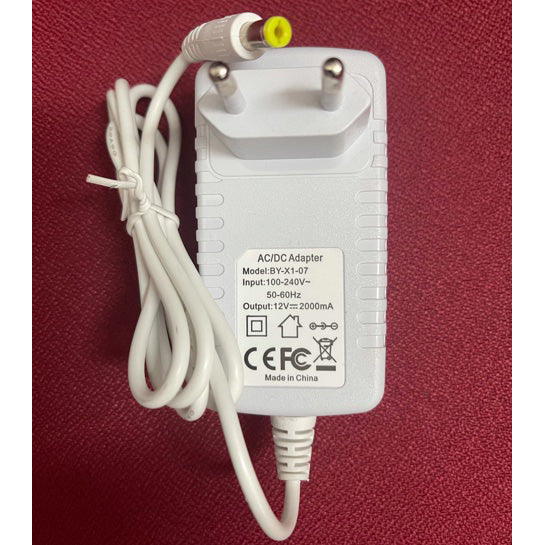 Adaptador de corriente BY-X1-07 12V 2000mA