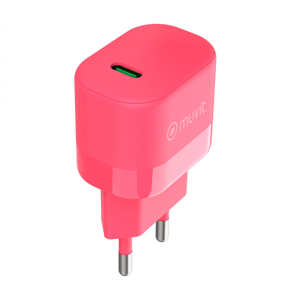 Cargador de Pared Muvit for Change Tipo C PD 25W Magenta