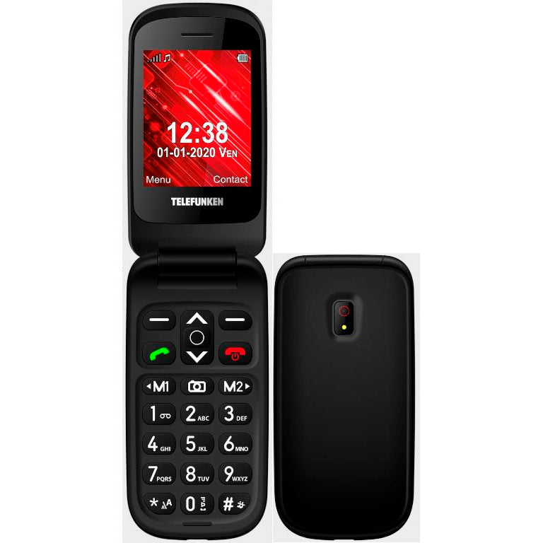 Teléfono Móvil Telefunken Libre S440 Senior Negro