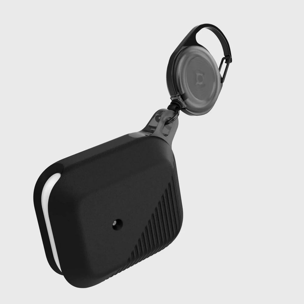 Estuche Raptic Radius para Apple Air Pods 1 y 2 color negro.
