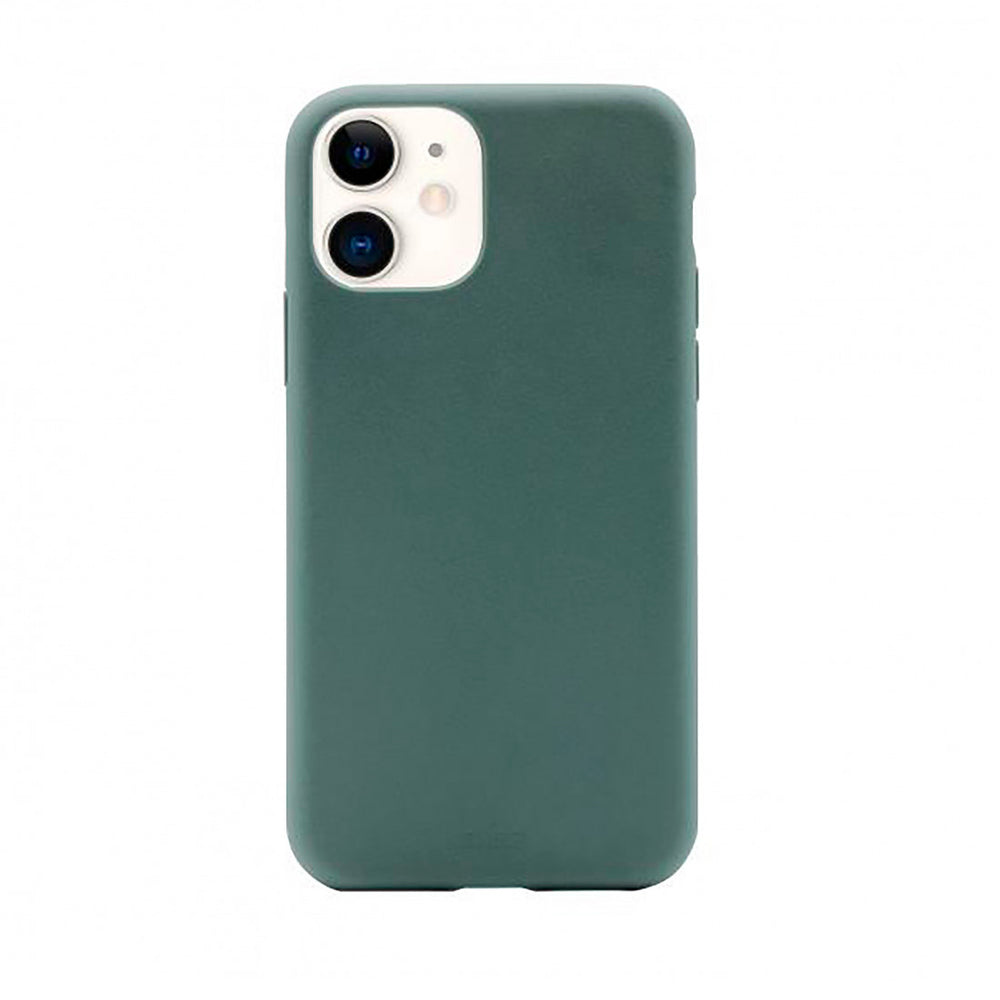 Funda PURO Green para Apple iPhone 12 Mini verde.