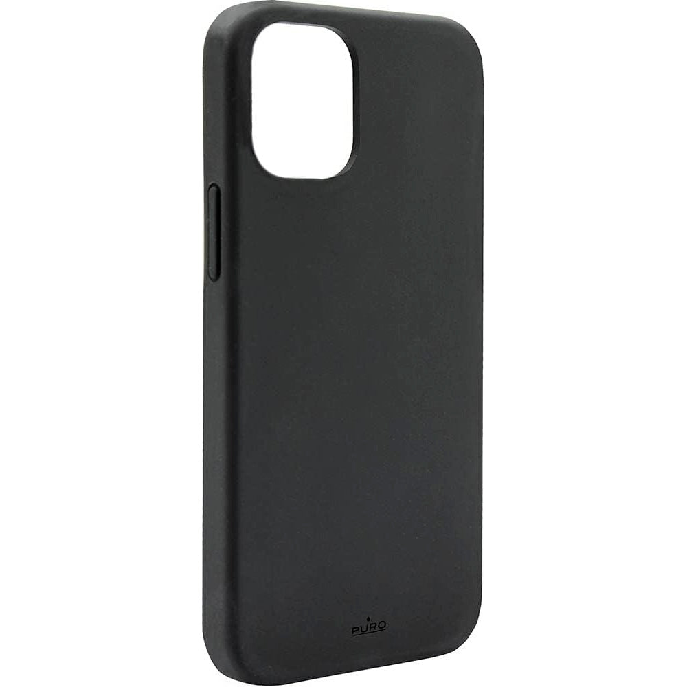 Funda PURO Silicona Icon para Apple iPhone 13 Pro Max negra