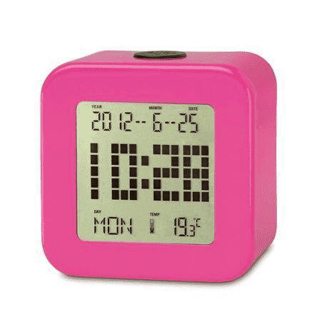 Reloj despertador Digital Daewoo DCD-23 Rosa