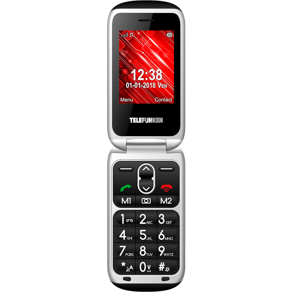 Teléfono Móvil Telefunken TM240 negro