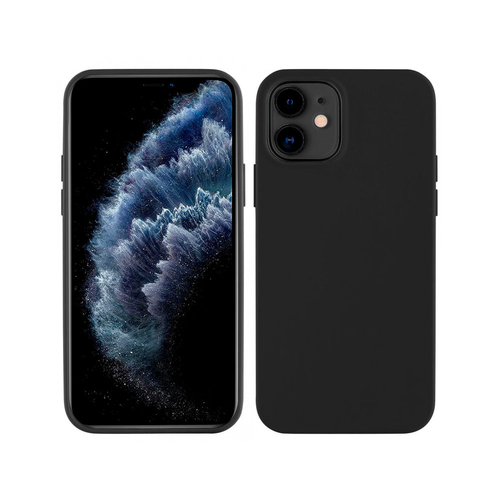 Carcasa Muvit for change para Apple iPhone 12 Mini recycletek negra.
