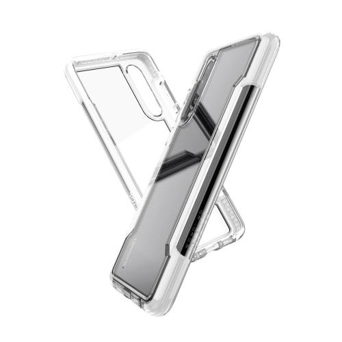 Funda X-Doria Defense Clear para Huawei P30 blanca.