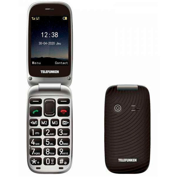 Teléfono Móvil Telefunken Libre S540 Senior Negro