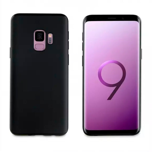 Funda Muvit magnetica para Samsung Galaxy S9 negro.