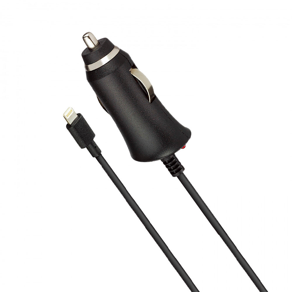 Cargador de coche Carga Rapida Myway Apple 2.1A 1,8m negro