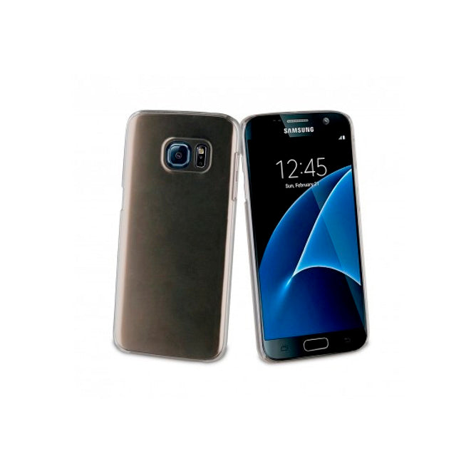 Pack Muvit Samsung Galaxy S7 Cristal Soft transparente+protector de pantalla.