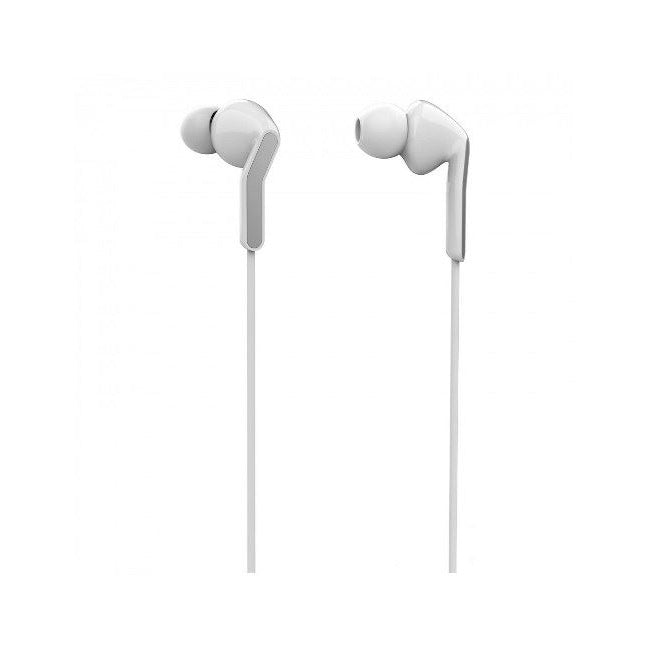 Auriculares Muvit estereo SEU 3.5mm blancos