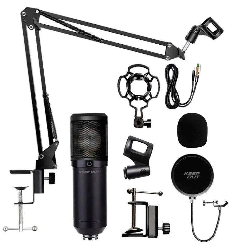 Micrófono Keep Out Kit XLR de Condensador
