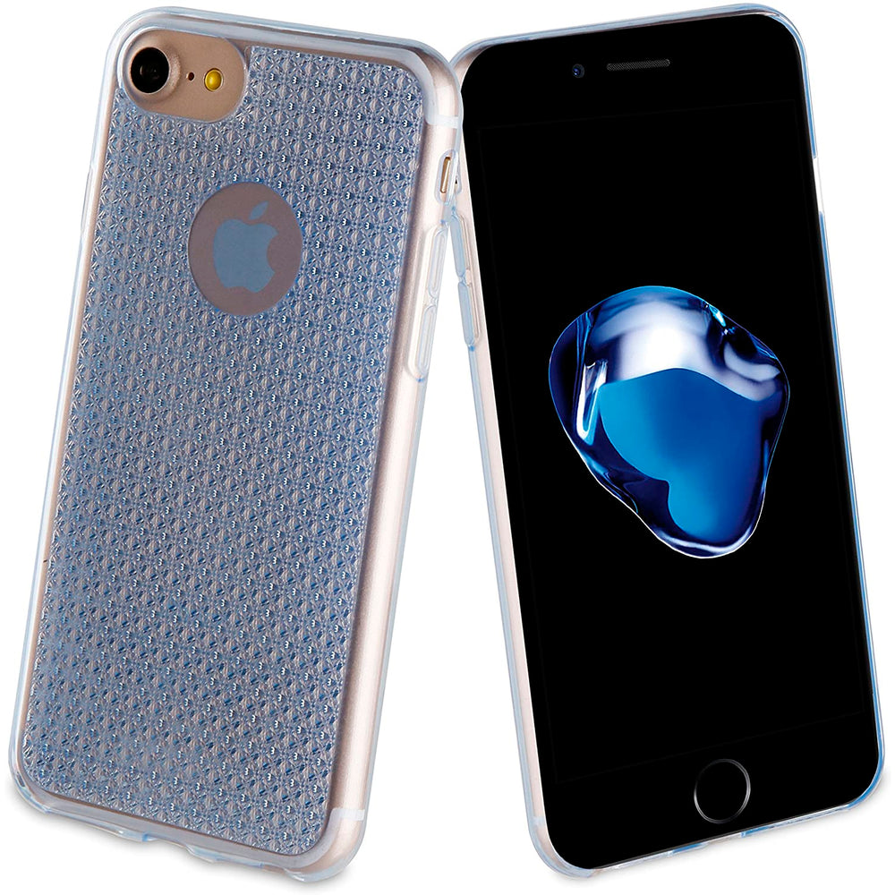 Funda Muvit Life TPU para Apple iPhone 7 Iphone 8 Color Azul.