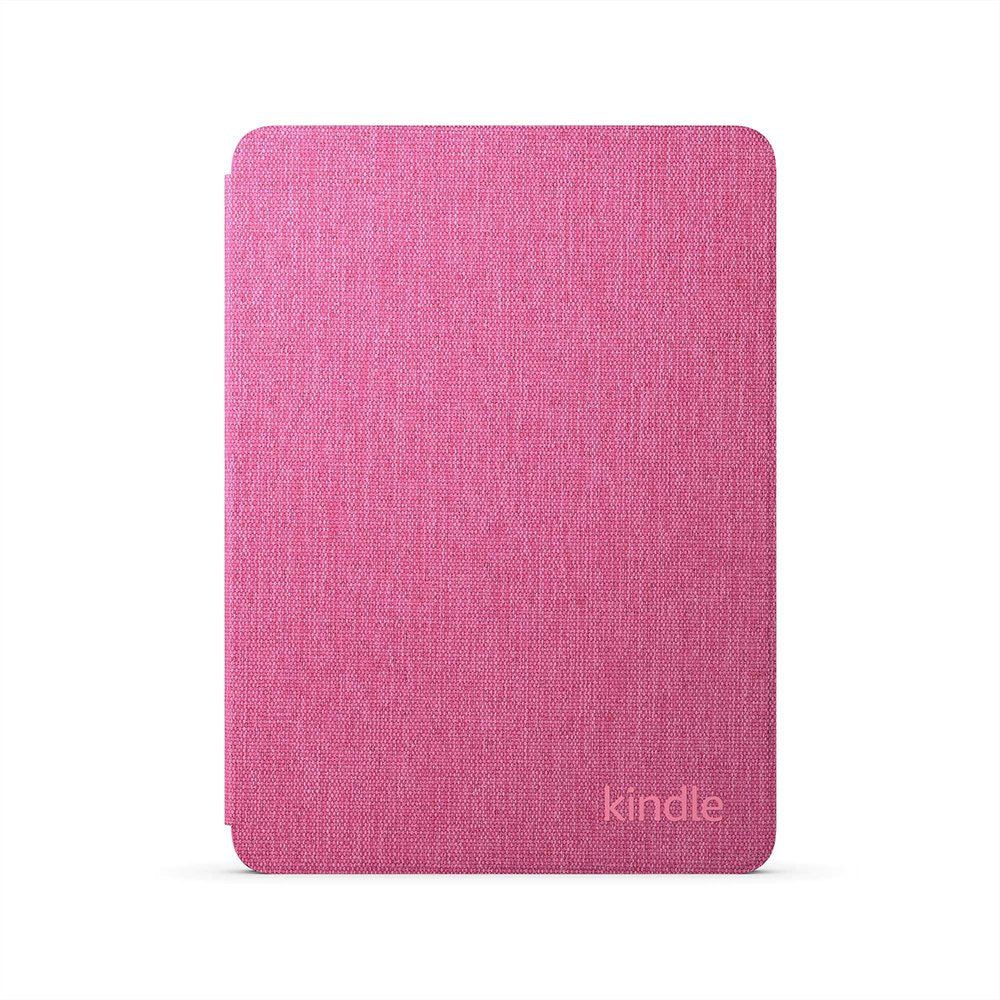 Funda para Kindle Paperwhite/Colorsoft tejido resistente al agua plegable rosa
