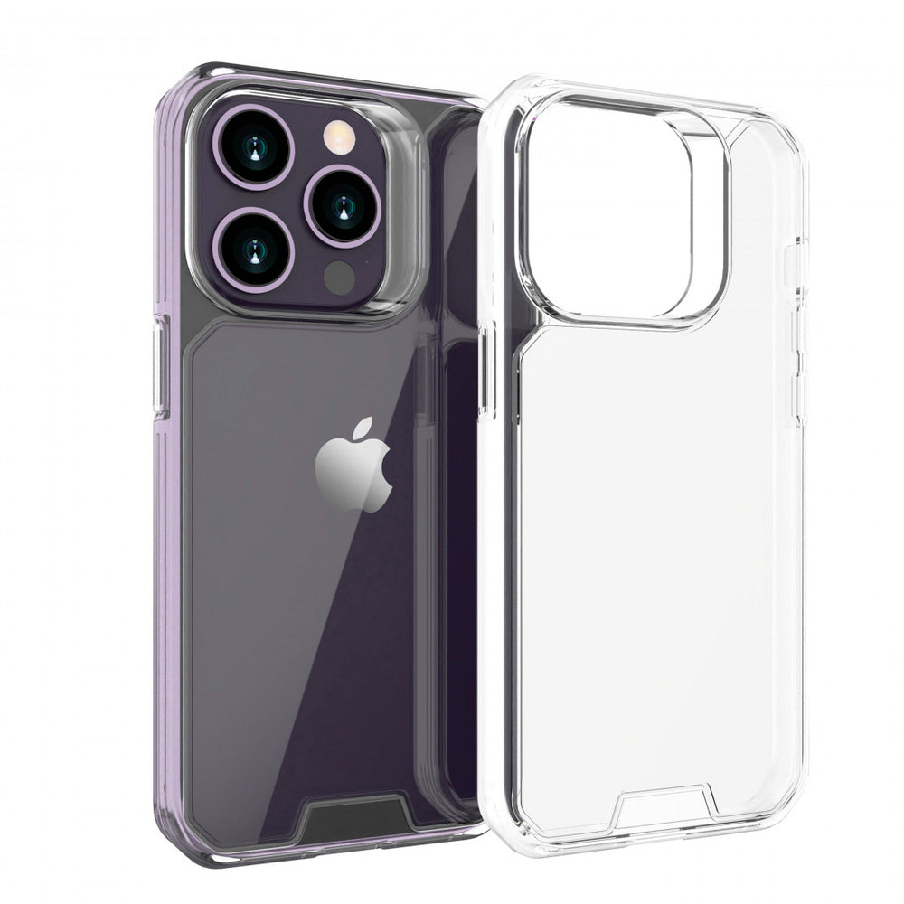 Funda Muvit for Change Shockproof 2m Transparente para Apple iPhone 14 Pro