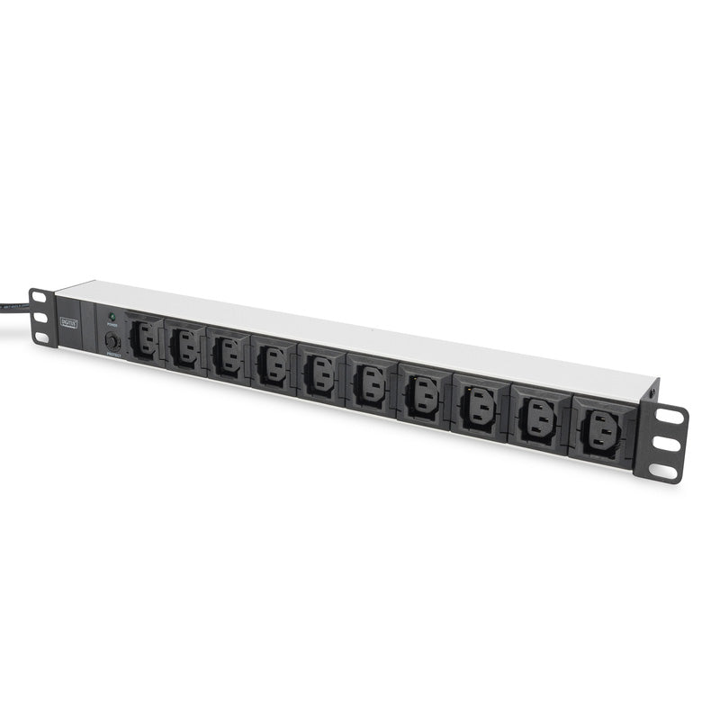 Regleta alimentación Digitus 19» 10 tomas cable de 2 metros
