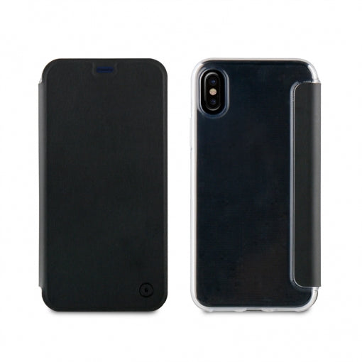 Funda Muvit Folio Apple iPhone Xs/X negra.