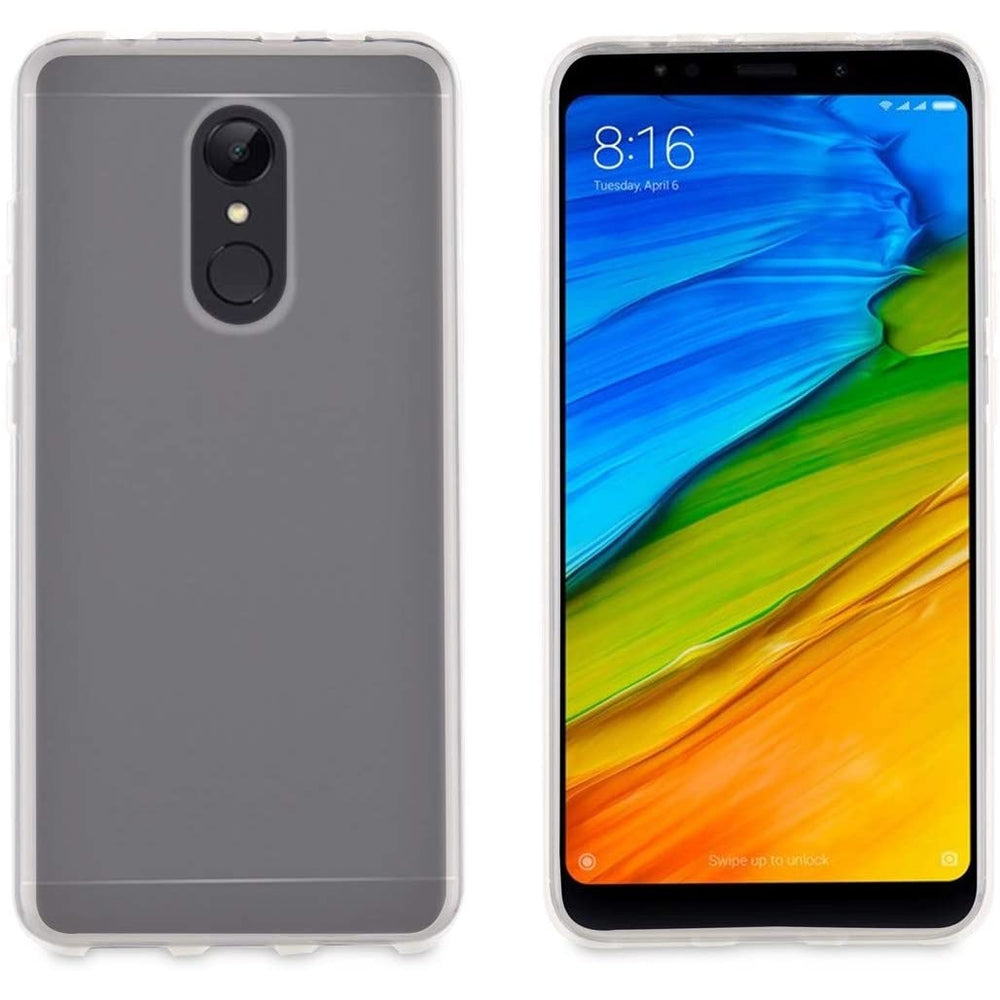 Carcasa Muvit Cristal Soft para Xiaomi Redmi 5 Transparente. Funda Redmi 5.