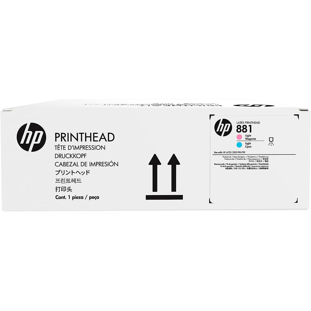 Cabezal de impresión de optimización Latex HP 881 CR329A Magenta/Cyan Claro