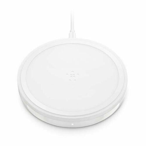 Base de carga Inalambrica Belkin Qi 10W Blanca *Embalaje dañado, producto nuevo*