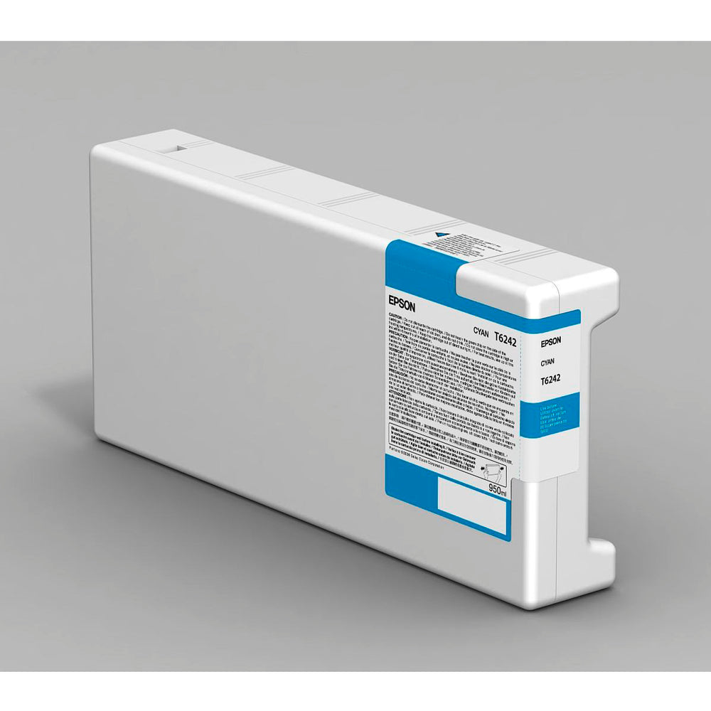 Cartucho de tinta Original Epson T6242 color cyan GS 950ml..