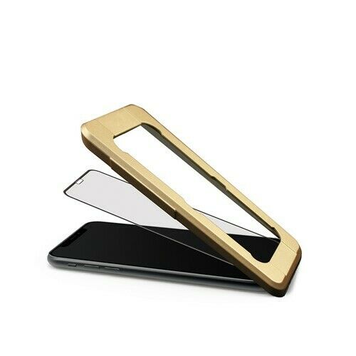 Tiger Glass+ Muvit para Apple iPhone XR vidrio templado curvo con aplicador.