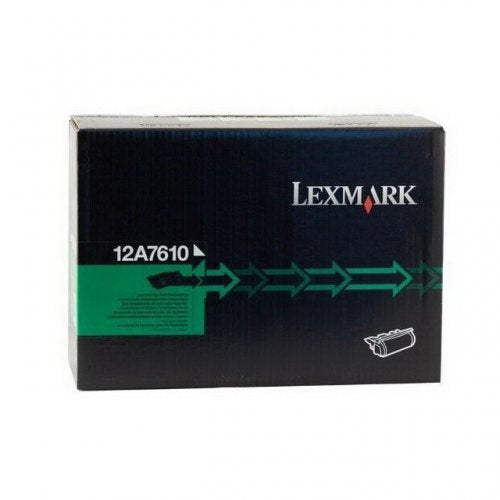 Tóner Original Lexmark 12A7610 color negro T632/T634.